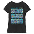 Girl's Disney Stitch Emotion T-Shirt
