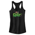 Junior's Marvel Groot Main Logo Tank Top