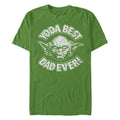 Men's Star Wars Yoda Best Dad T-Shirt